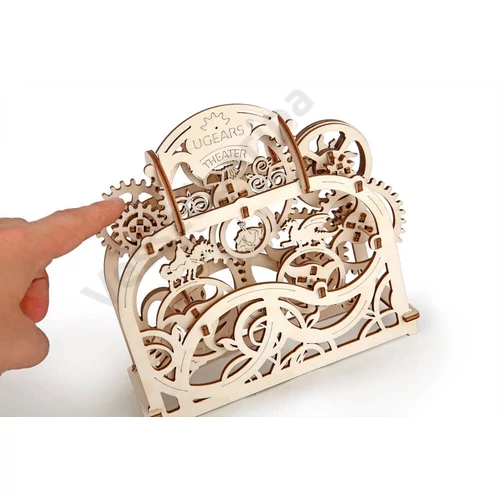 UGEARS Színház modell fogaskerekekkel