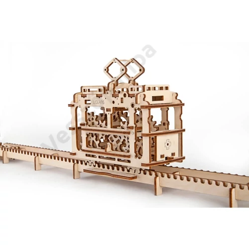 UGEARS modell - 3D kirakó - Villamos