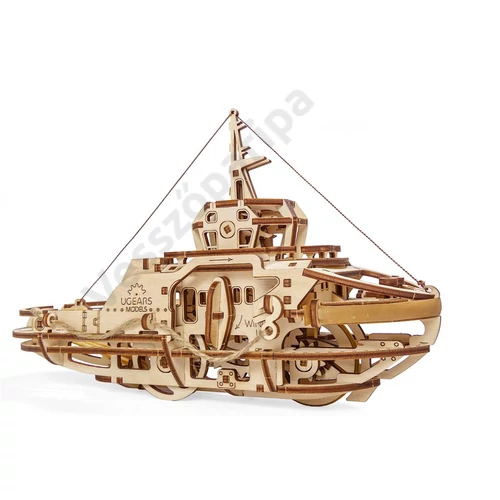 UGEARS vontatóhajó mechanikus model