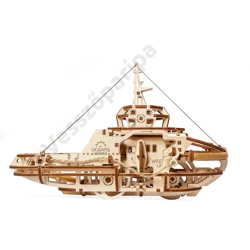 UGEARS működő vontató hajó