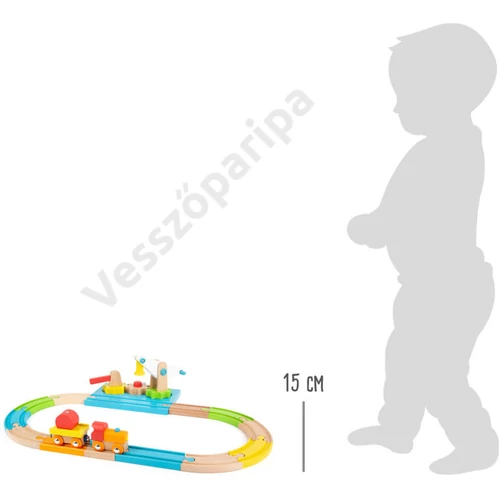 Small foot 11494 Junior darus favonat szett mérete
