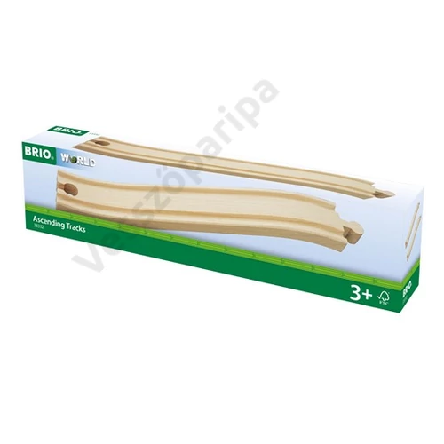 Brio 33332 két darabos lejtős sín doboz