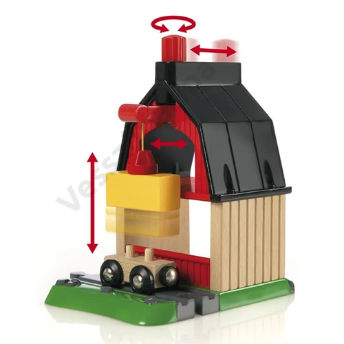 Brio 33719 farm vonatszett daru
