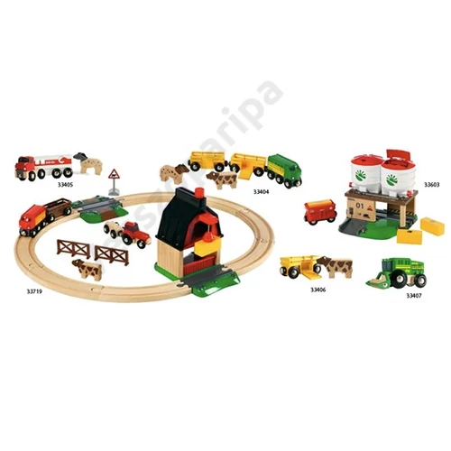 Brio 33719 farm vonatszett elemek
