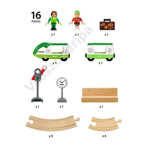 Brio 33847 alap vonatszett elemek