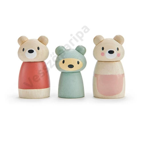 Tender Leaf Toys fa medve figurák
