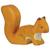 Holztiger 80107 vörös mókus fa figura