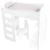 Small foot loft babaágy íróasztallal és székkel