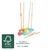 Small foot 12033 Krikett szabadtéri játék fából, fsc minősítésű