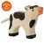 HOLZTIGER 80006 borjú, fekete foltos, felfelé néző