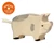 Holztiger fa figura foltos kismalac