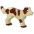 Holztiger fa figura kutya
