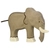 Holztiger fa figura elefánt