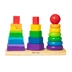 Melissa and Doug 567 geometriai montessori torony szett