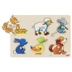 Goki 57929 Anyaállatok és kicsinyeik fogantyús fa puzzle