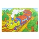 Puzzle szett fa dobozban - járműves