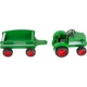 Kép 3/7 - Fa játék traktor leakasztható pótkocsival