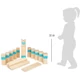 Small foot 12036 Active kubb szett fából mérete