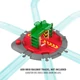 Brio World 33476 hétirányú mozdonyfordító