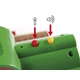 Brio World 33578 vasútállomás hangrögzítő és lejátszó kezelő egysége