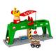 Kép 1/11 - Brio World 33996 konténer emelő, rakodó daru szett