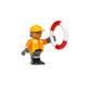 Kép 3/11 - Brio World 33996 darukezelő figura és mentőöv