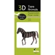 Fridolin 3D papírmodell ló
