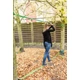 Slackline szett kertbe fatörzs védővel