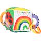 Kép 1/9 - Textil matató kocka, small foot 10674 the very hungry caterpillar