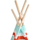 Small foot Wigwam sátor fa váza