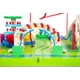 Small foot Vidámpark fa golyóvezető asztal boltíve
