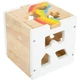 Fa modern formabedobó játék, Rainbow design