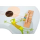 Kedves állatmintás gitár
