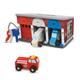 Kép 1/3 - Melissa and Doug 14607 háromállásos garázs fa autókkal
