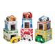 Kép 1/5 - Melissa and Doug 13576 készségfejlesztő játék autó berakós parkolótorony