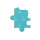 Tigrises puzzle egy darabjának hátoldala