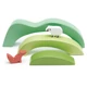 Tender Leaf Toys hegy és dob fa építőjáték
