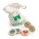 Tender Leaf Toys okos macska memória korong vászonzsákban