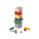 Cayro színes jenga dobókockával