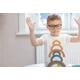 Félkör építő elemekből kreatív torony