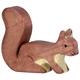 Kép 1/4 - Holztiger fa figura futó mókus