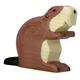 Kép 1/4 - Holztiger hód fa figura