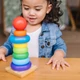 Melissa and Doug montessori torony és kisgyerek