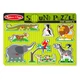 Melissa and Doug hangos puzzle Állatkert