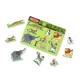 Melissa and Doug hangos puzzle Állatkerti állatok