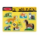 Melissa and Doug hangos puzzle háziállatok csomagolás