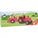 Small foot 10316 piros traktor pótkocsival doboza