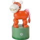 Nyomogatós fa figura táncoló tigris
