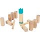 Kubb szett 24 cm-es királlyal