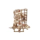 UGEARS modell - 3D kirakó - lépcsős golyópálya oldalról